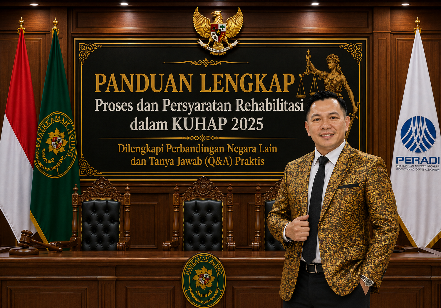 PANDUAN LENGKAP
Proses dan Persyaratan
Rehabilitasi dalam KUHAP 2025 PANDUAN LENGKAP
Proses dan Persyaratan
Rehabilitasi dalam KUHAP 2025