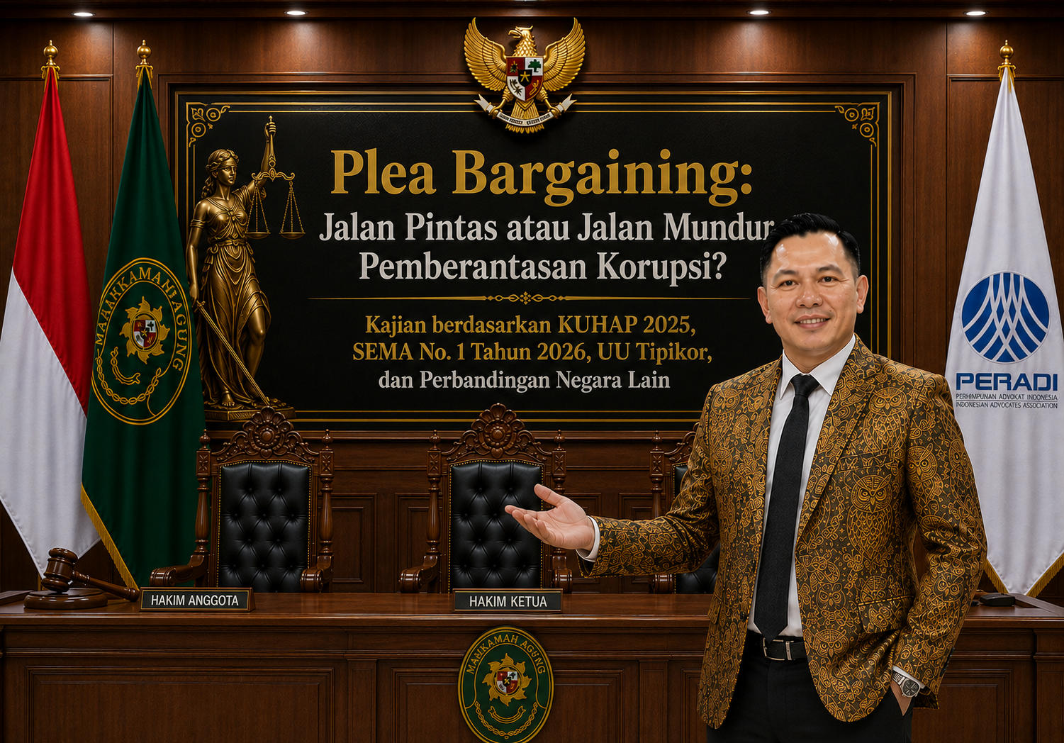 Plea Bargaining:
Jalan Pintas atau Jalan Mundur Pemberantasan Korupsi? rol plea bargaining