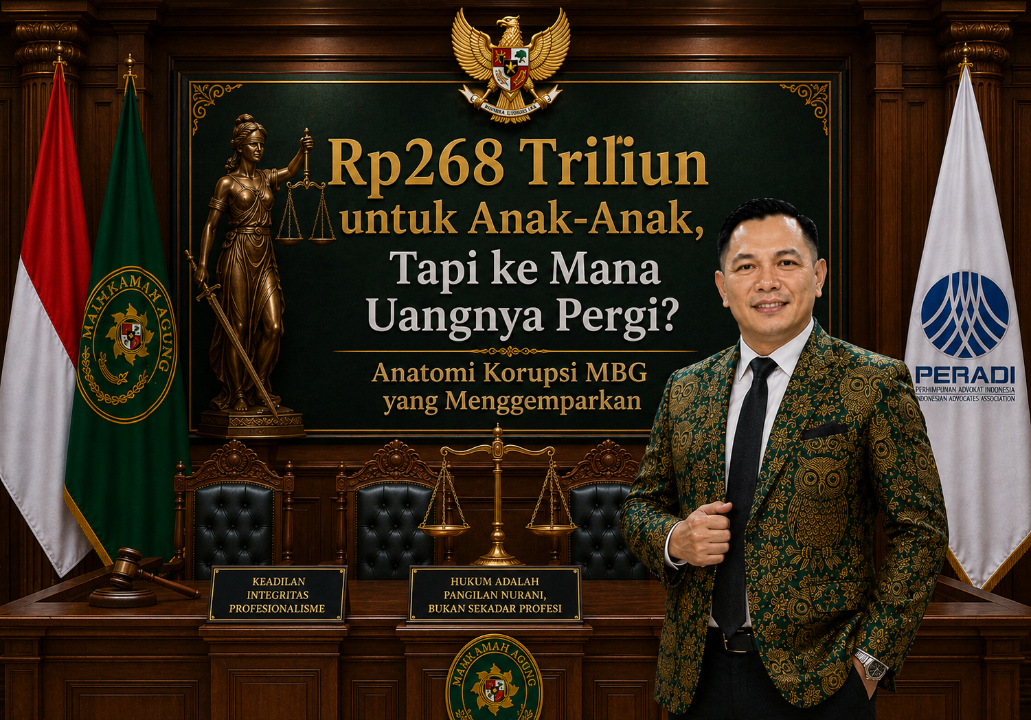 Anatomi Korupsi MBG yang Menggemparkan: Rp. 268 Triliun untuk Anak-Anak, Tapi ke Mana Uangnya Pergi? Anatomi Korupsi MBG yang Menggemparkan: Rp. 268 Triliun untuk Anak-Anak, Tapi ke Mana Uangnya Pergi?