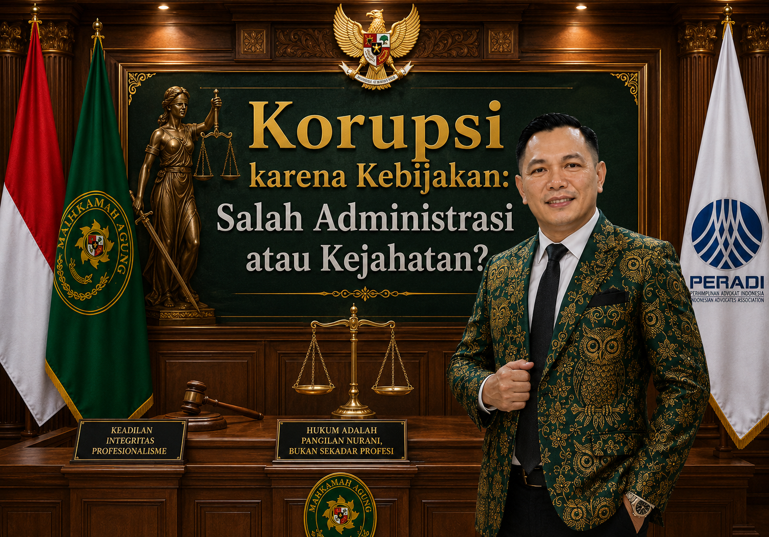 Korupsi karena Kebijakan: Salah Administrasi atau Kejahatan? rol korupsi karna kebijakan