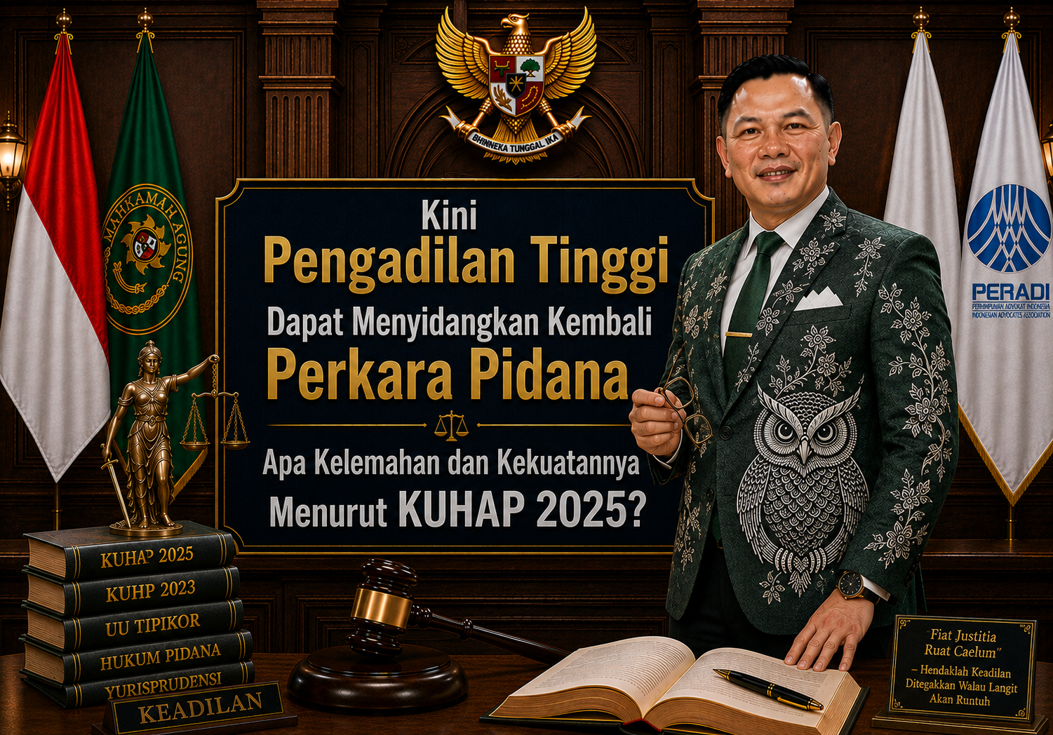 Kini Pengadilan Tinggi Dapat Menyidangkan Kembali Perkara Pidana, Menurut KUHAP Terbaru