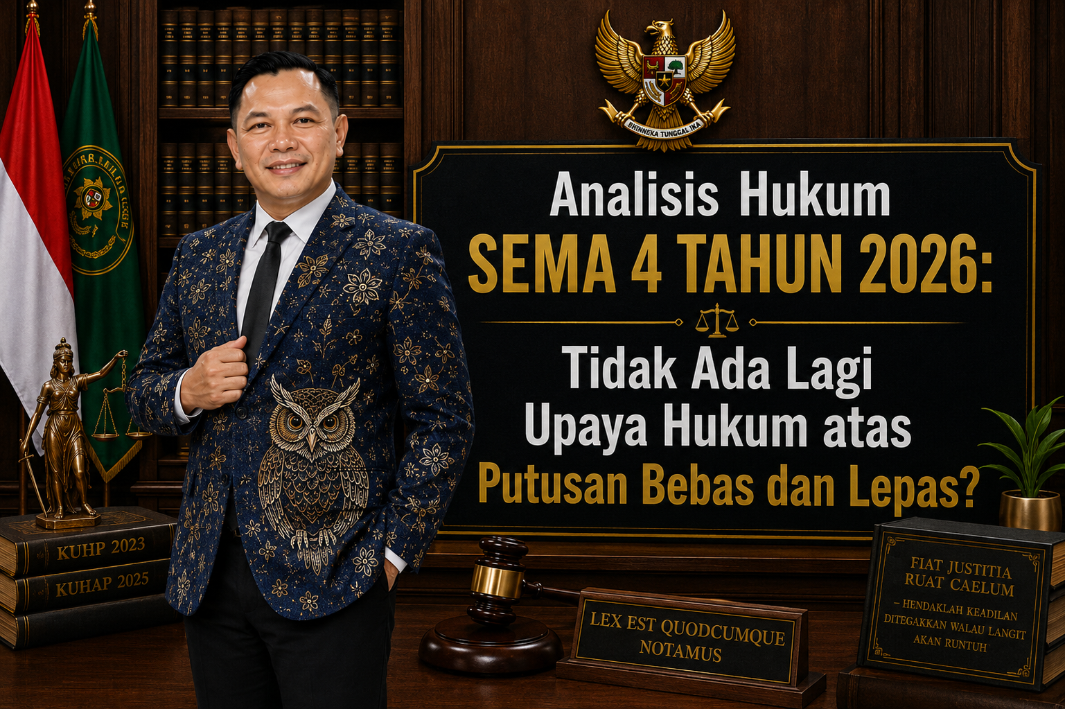 Analisis Hukum SEMA 4 Tahun 2026: Tidak Ada Lagi Upaya Hukum atas Putusan Bebas dan Lepas? Analisis Hukum SEMA 4 Tahun 2026: Tidak Ada Lagi Upaya Hukum atas Putusan Bebas dan Lepas?