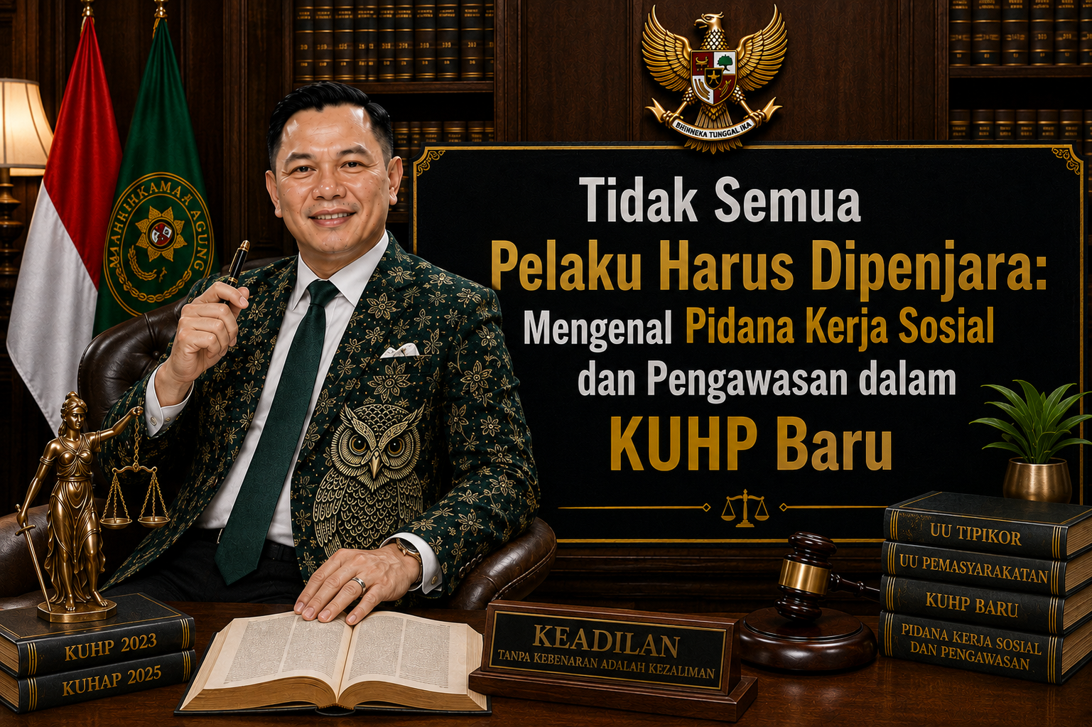 Tidak Semua Pelaku Harus Dipenjara: Mengenal Pidana Kerja Sosial dan Pengawasan dalam KUHP Baru
