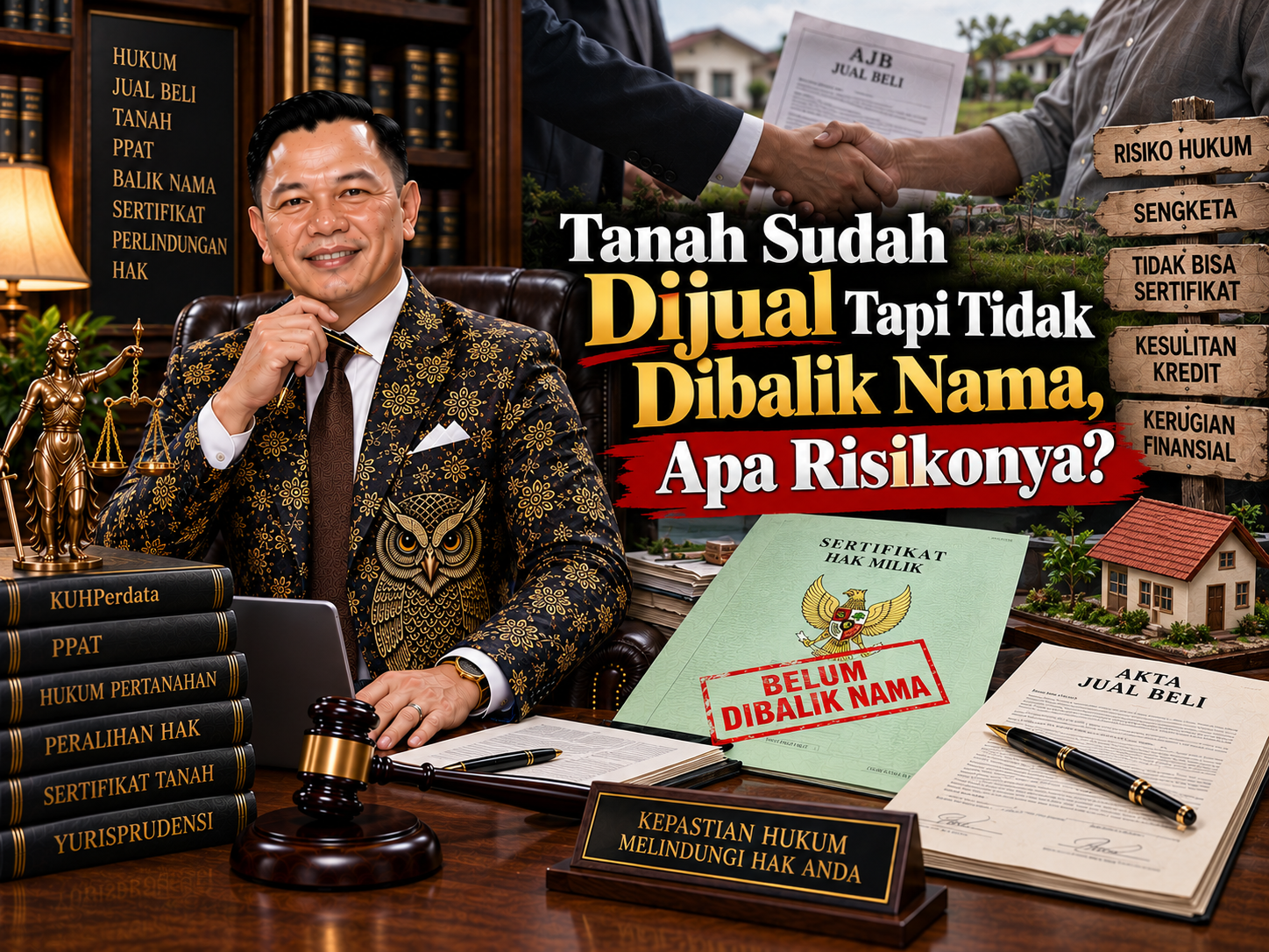 Tanah Sudah Dijual Tapi Tidak Dibalik Nama, Apa Risikonya?