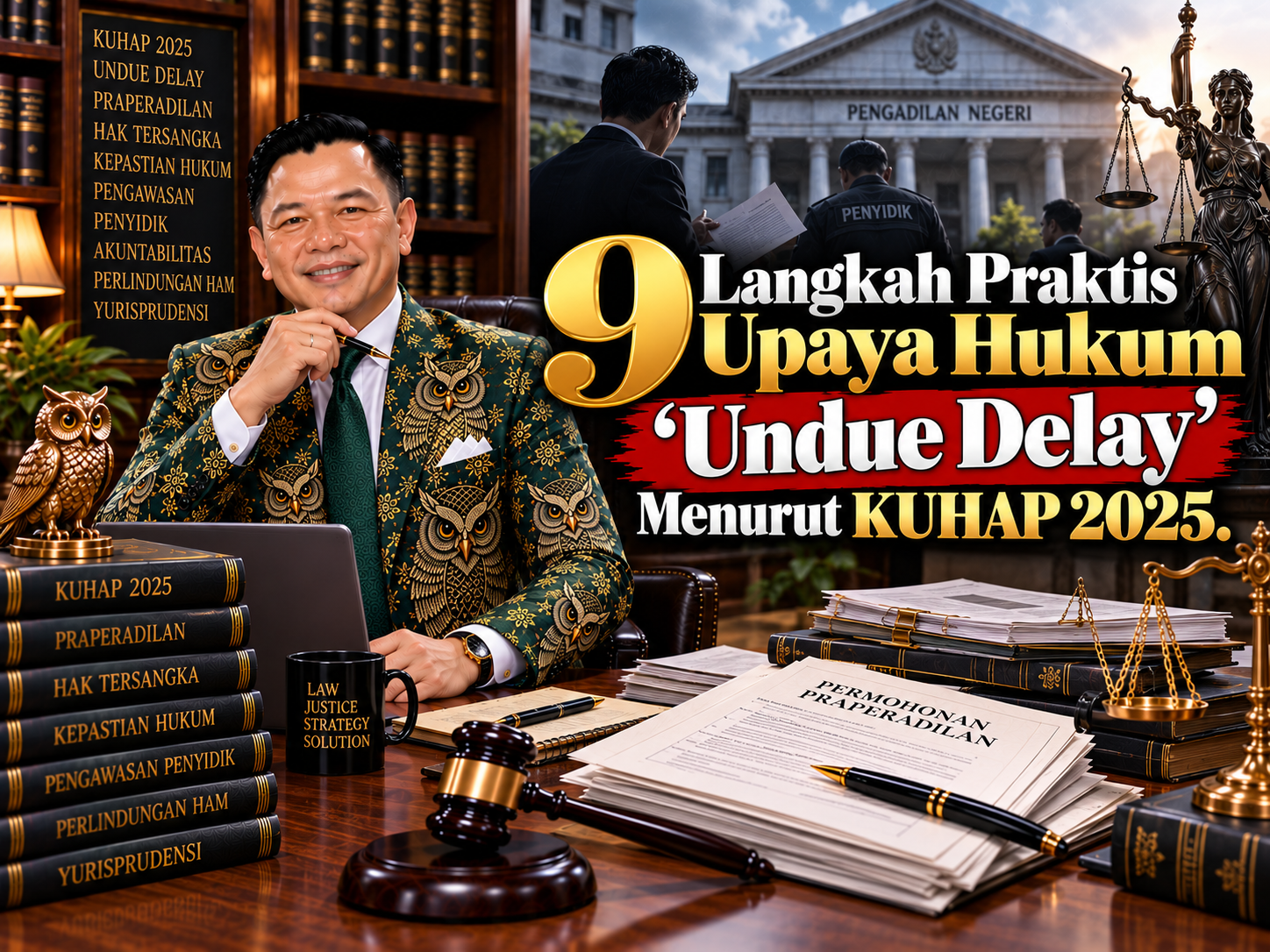 9 Langkah Praktis Upaya Hukum ‘Undue Delay’ Menurut KUHAP 2025