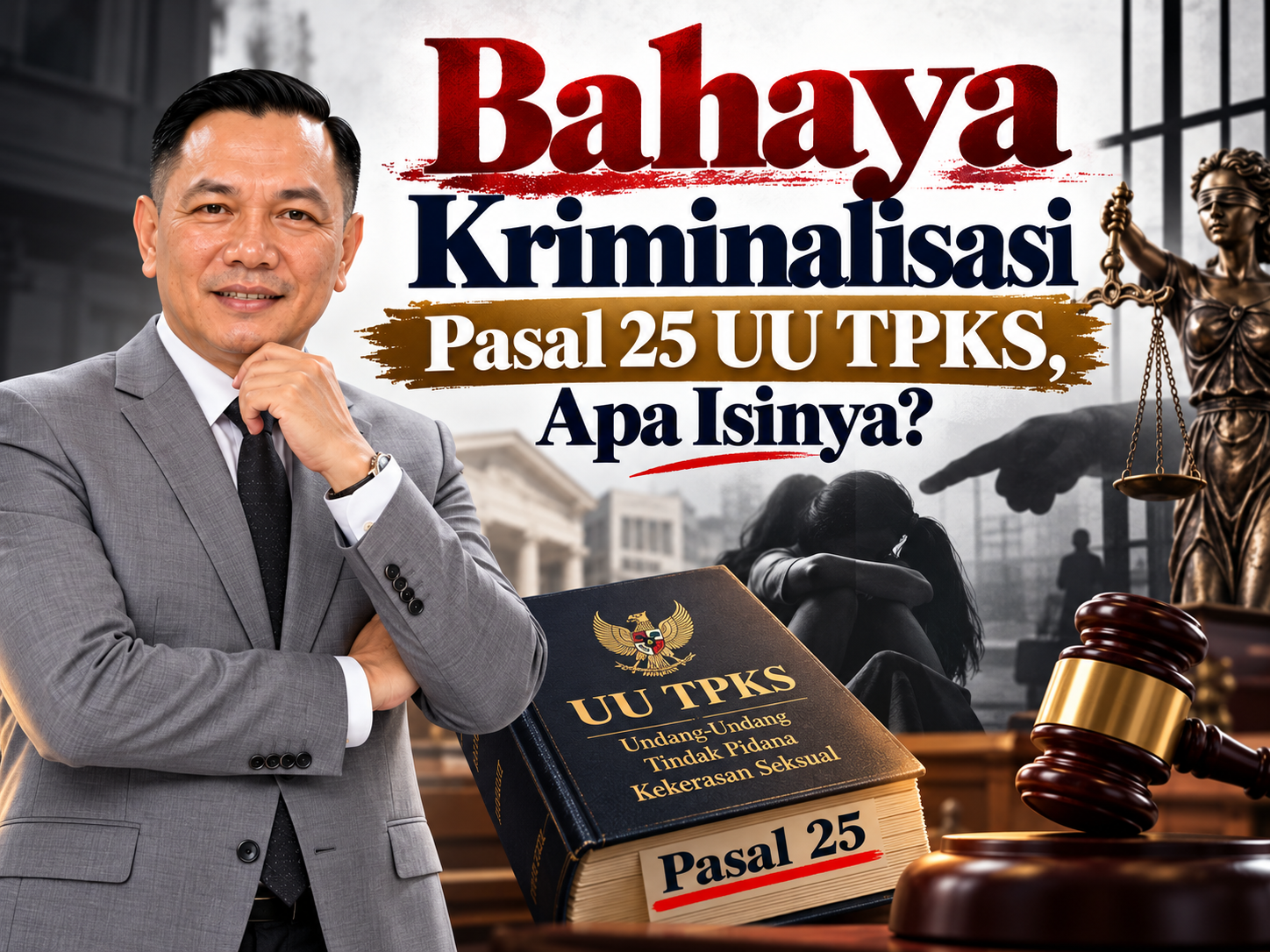 Bahaya Kriminalisasi Pasal 25 UU TPKS, Apa Isinya?