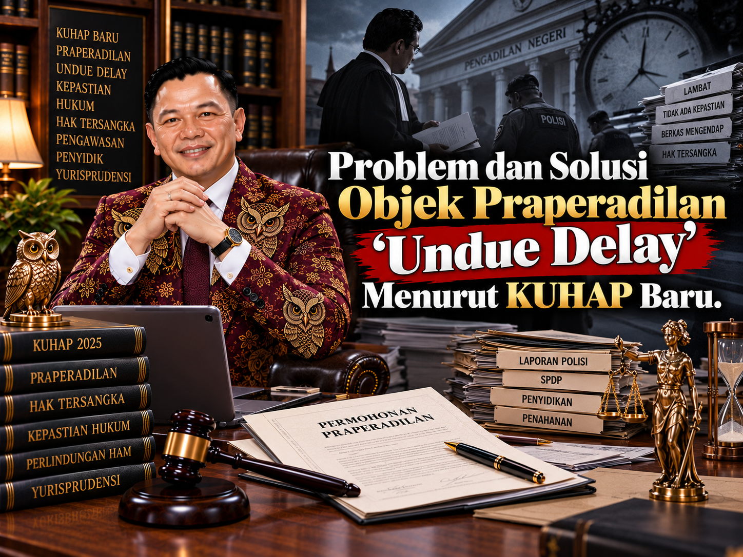 Problem dan Solusi Objek Praperadilan ‘Undue Delay’ Menurut KUHAP Baru