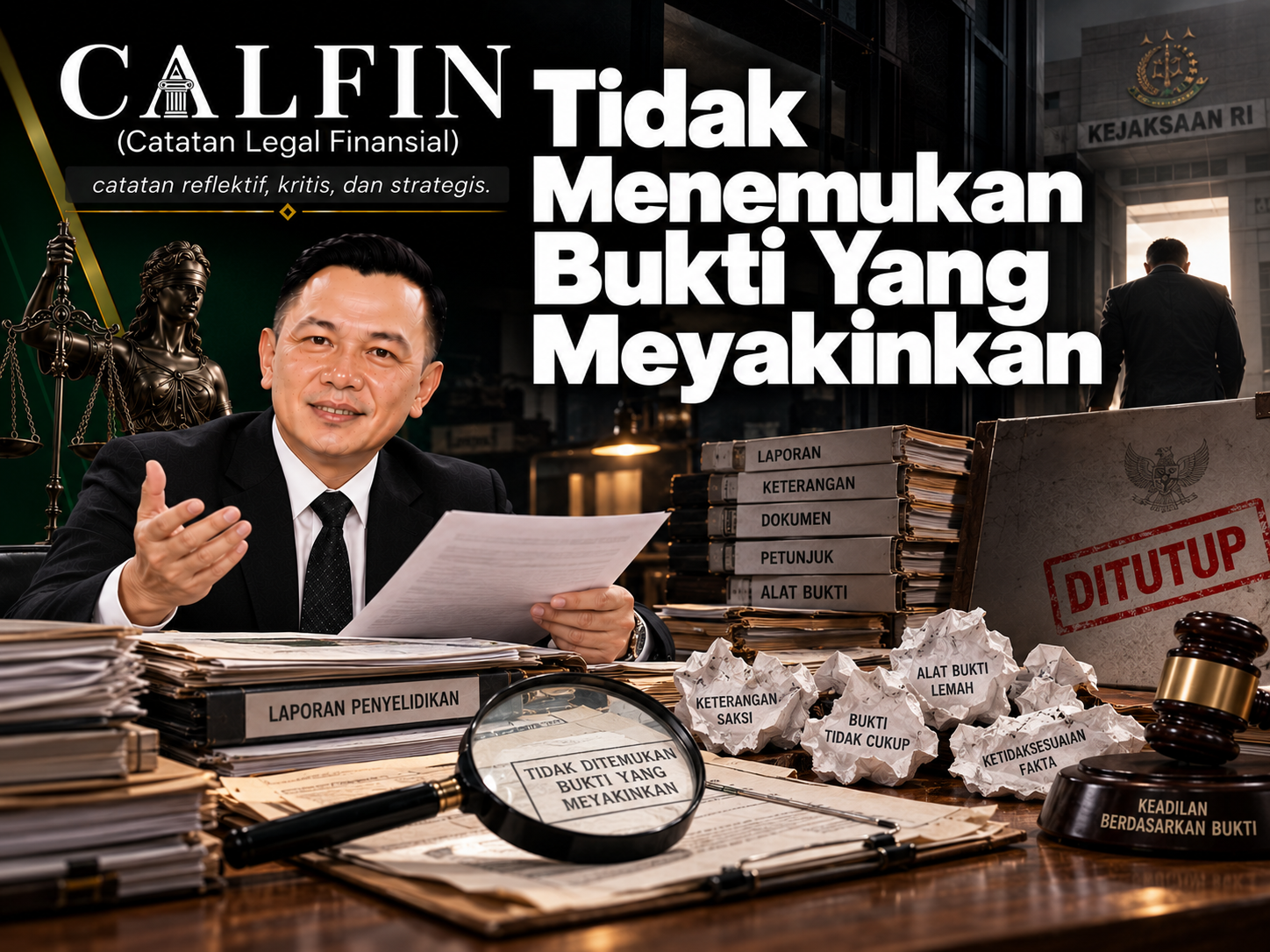 Tidak Menemukan Bukti Yang Meyakinkan Tidak Menemukan Bukti Yang Meyakinkan